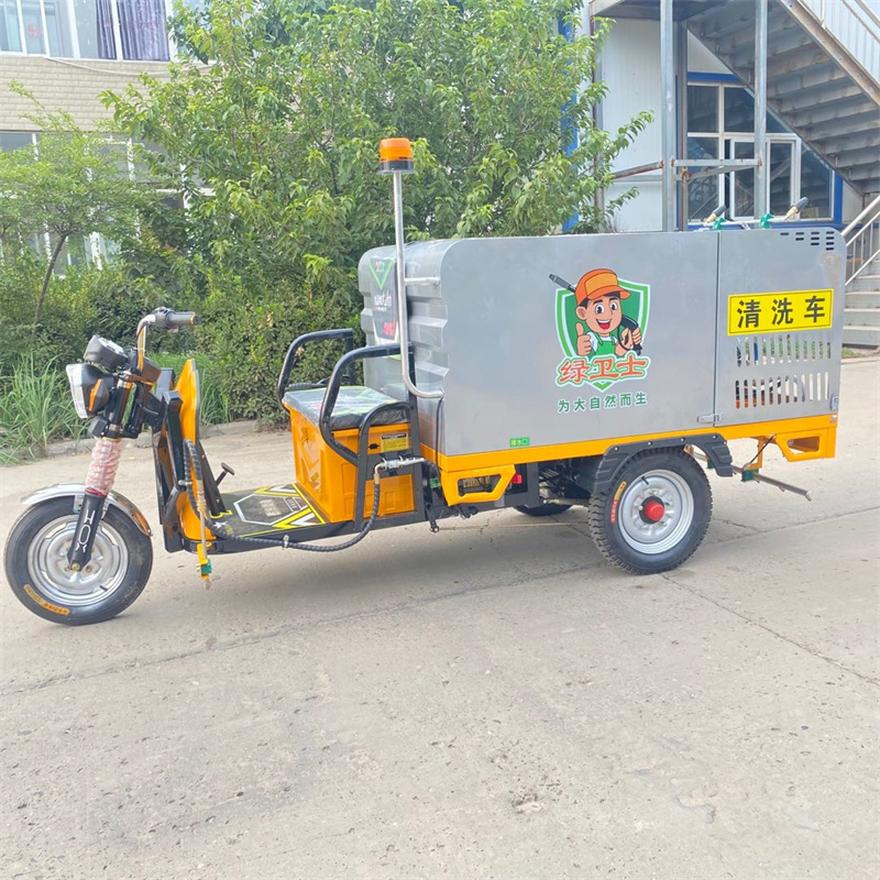 福建电动高压冲洗车CX700A（不锈钢箱体）
