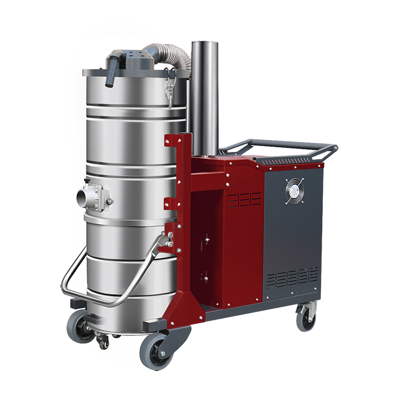 福建坦洁380V 双桶手动反吹工业吸尘器X8系列